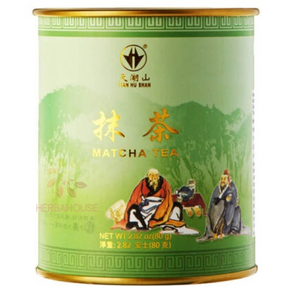 Obrázok pre Tian Hu Shan Matcha Ceai verde macinat, pudra (80g)