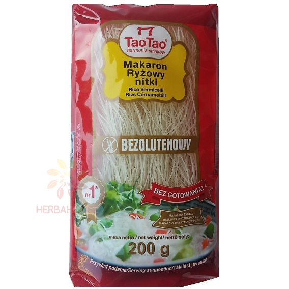 Obrázok pre TaoTao Paste de orez fără gluten - tăiței (200g)