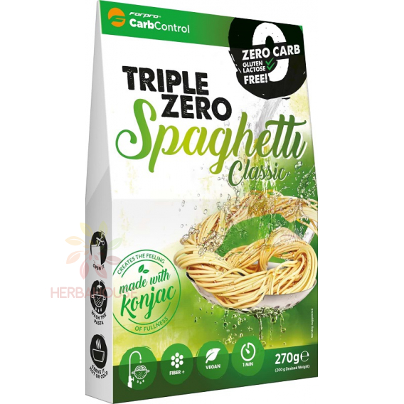 Obrázok pre Forpro Triple Zero Pasta Konjac paste spaghetti (270g)