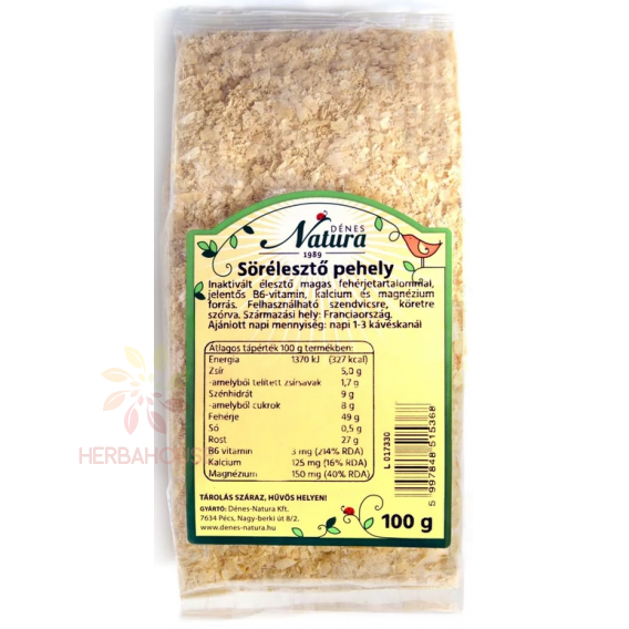 Obrázok pre Dénes Natura Fulgi de drojdie de bere (100g)