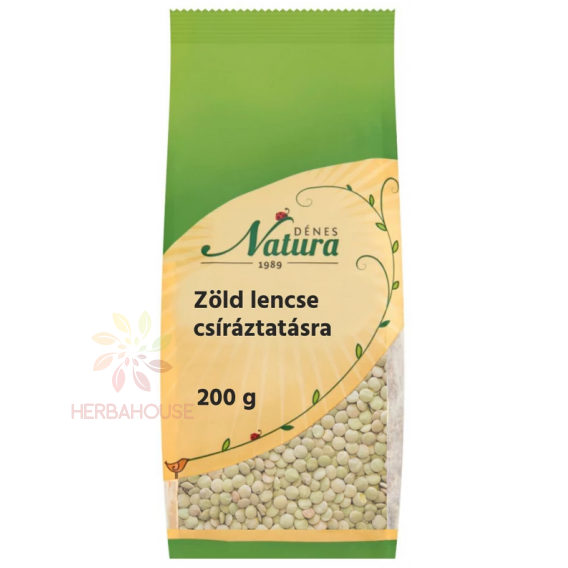 Obrázok pre Dénes Natura Linte verde pentru încolțire (200g)