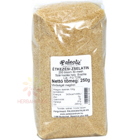 Obrázok pre Paleolit Gelatina alimentara limpede 200 bloom carne de vită (250g)