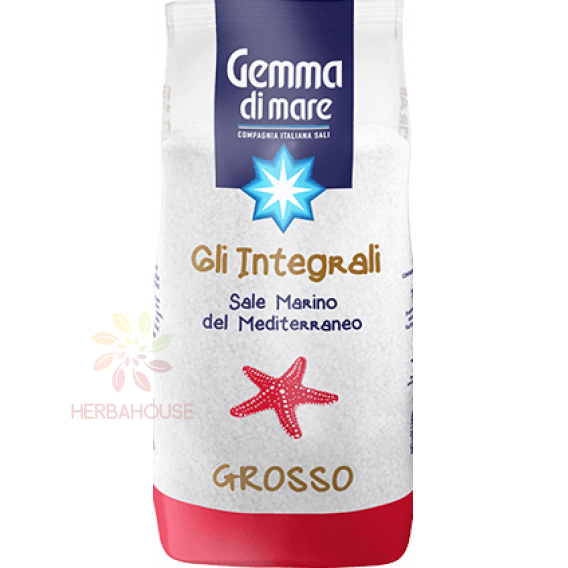 Obrázok pre CIS Gemma di Mare Mediterraneo Sare mare mediteraneană grosieră (1000g)