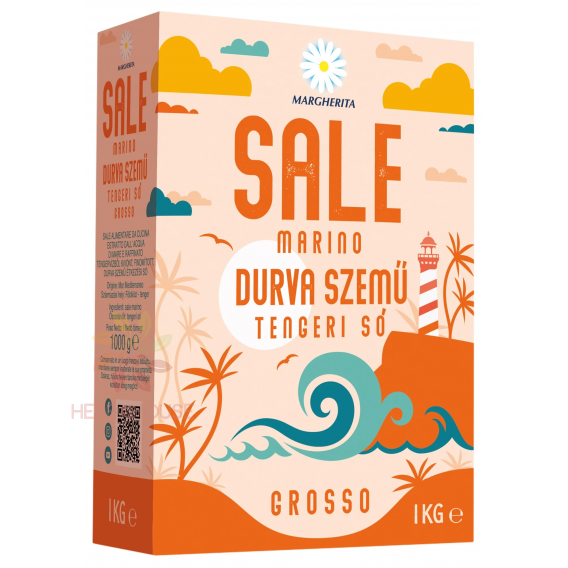 Obrázok pre Cis Margherita Sare de mare grosieră (1000g)