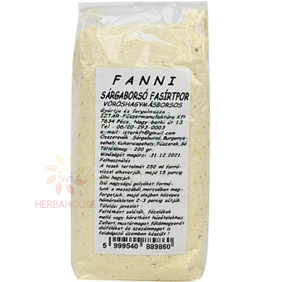 Obrázok pre Íz-Tár Fanni Chiftele de mazăre în pudră cu aromă de ceapă și piper negru (200g)