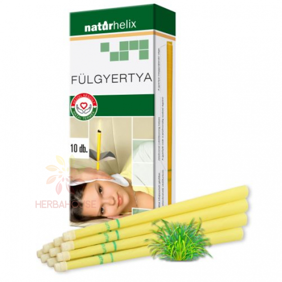 Obrázok pre Naturhelix Lumânare pentru urechi cu iarbă de lămâie (10buc)