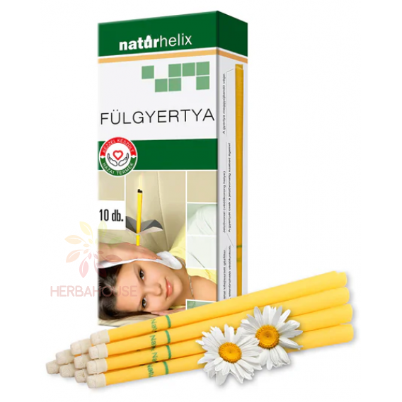Obrázok pre Naturhelix Lumânare pentru urechi de mușețel (10buc)