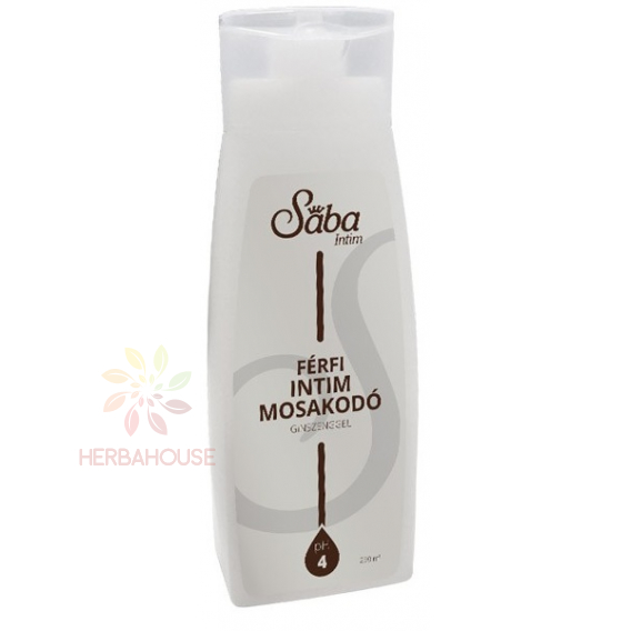 Obrázok pre Sába Gel de spălat pentru bărbați pentru igiena intimă cu extract de ginseng (250ml)