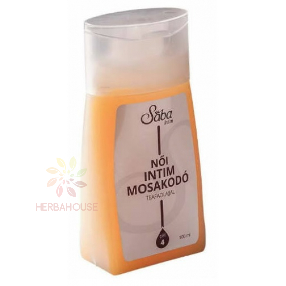 Obrázok pre Sába Gel de spălat pentru femei pentru igiena intimă cu arbore de ceai (100ml)