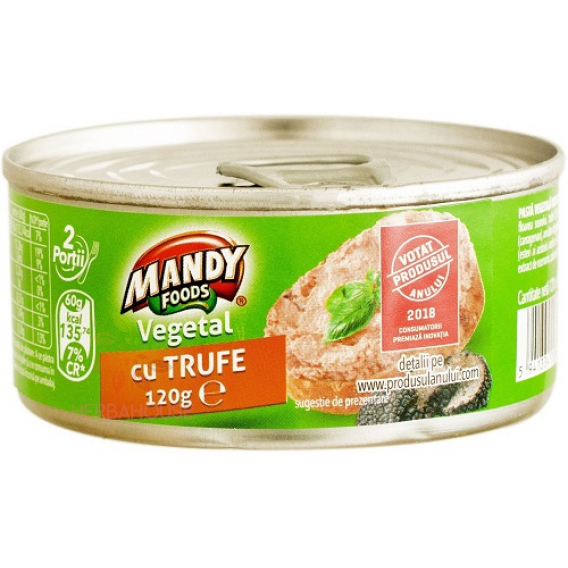 Obrázok pre Mandy Pateu de legume cu trufe (120g)