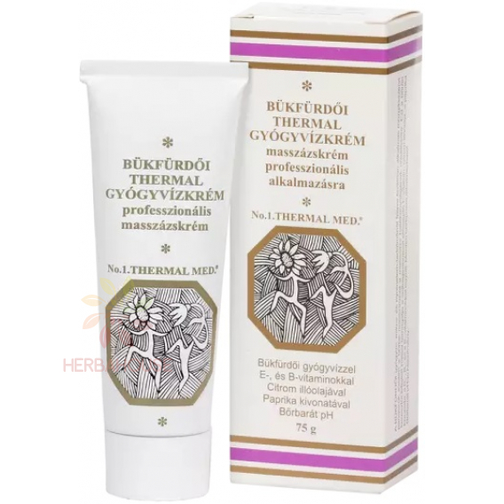 Obrázok pre Thermal Bükfürdő crema de masaj vindecatoare cu apa termala (75g)