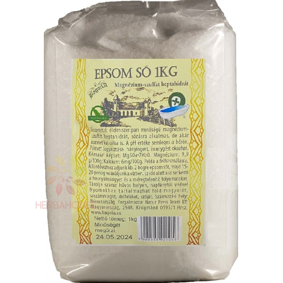 Obrázok pre Bagoila Sare Epsom (sare amară) (1000g)