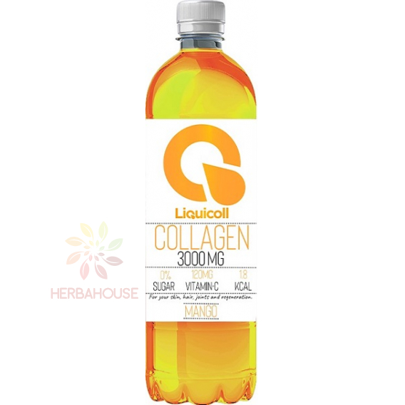 Obrázok pre Liquicoll Băutură cu energie scăzută cu colagen - aromă de mango (600ml)