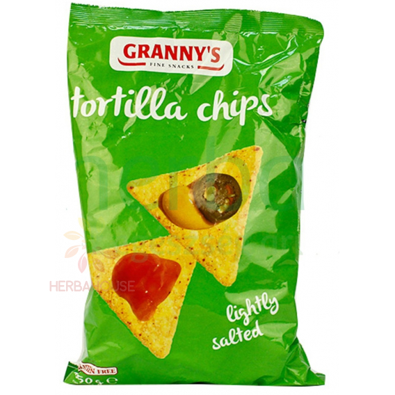 Obrázok pre Granny's Tortilla chipsuri original (150g)