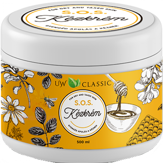 Obrázok pre Charlotte Cosmetic UW Classic S.O.S cremă de mâini (500ml)