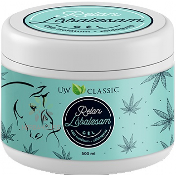 Obrázok pre Charlotte Cosmetic UW Classic Pferdebalsam cu CBD și extract de nămol verde (500ml)