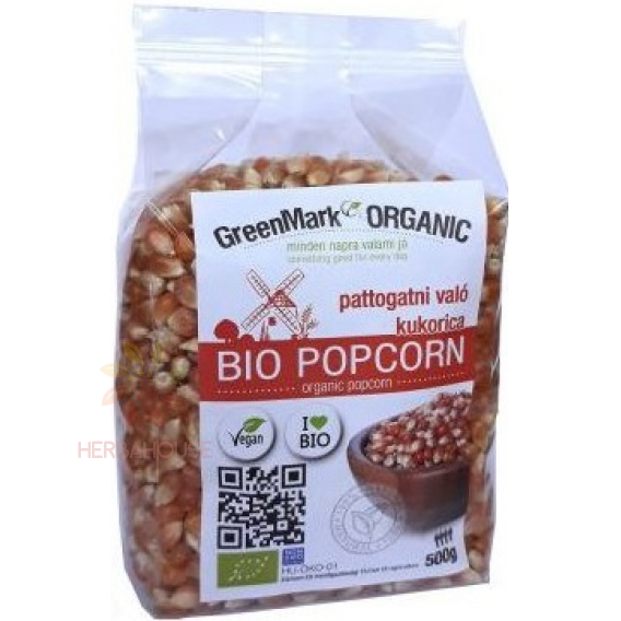 Obrázok pre Greenmark Organic Bio Popcorn porumb (500g)