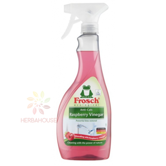Obrázok pre Frosch Eco Detergent pentru calcar cu oțet de zmeură (500ml)