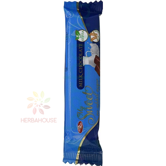 Obrázok pre Microse My Sweet Baton de ciocolata cu lapte fara gluten fara zahar adaugat (26g)