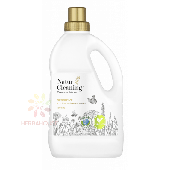 Obrázok pre Natur Cleaning Sensitive Gel de spălat lichid hipoalergenic fără parfum și alergeni (4000ml)