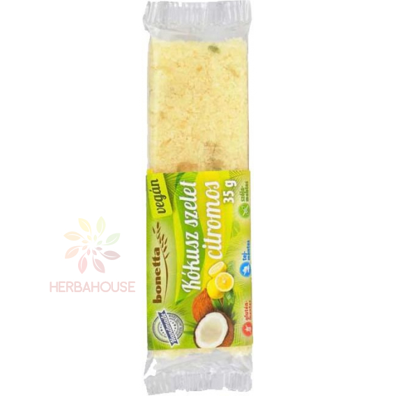 Obrázok pre Bonetta Baton de nucă de cocos fără gluten cu aromă de lămâie (35g)