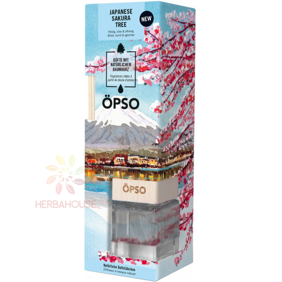 Obrázok pre BlueSun Öpso Japanese Sakura Tree Difuzor de parfum cu bețișoare (50ml)