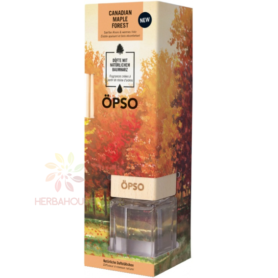 Obrázok pre BlueSun Difuzor cu bețișoare Öpso Canadian Maple Forest Scent (50ml)