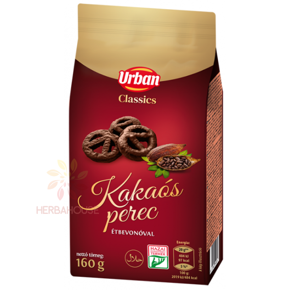 Obrázok pre Urbán Covrigei in strat de cacao (160g)
