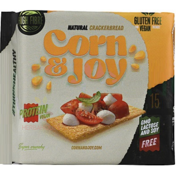Obrázok pre Corn & Joy  Pâine de porumb extrudat fără gluten cu proteine vegetale (80g)