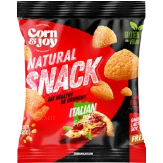 Obrázok pre Corn & Joy Snack de porumb fără gluten cu aromă de pizza (40g)