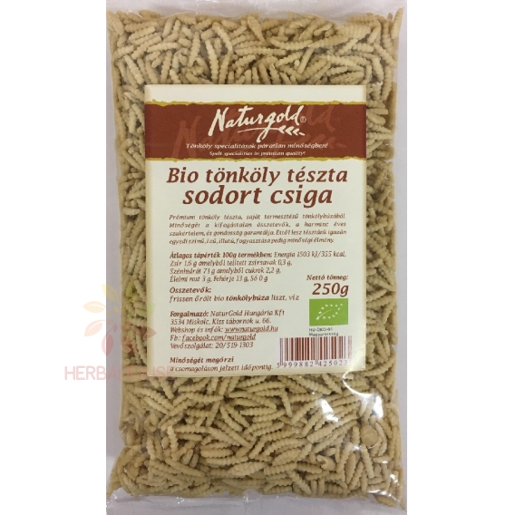 Obrázok pre Naturgold Bio paste de spelta - melci (250g)