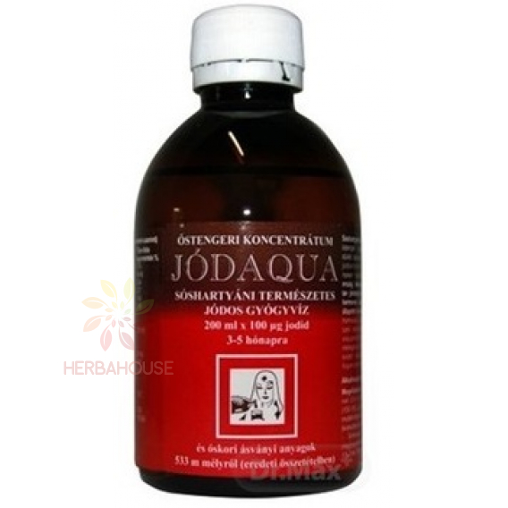 Obrázok pre Jódaqua Apă minerală concentrată cu iod natural (200ml)