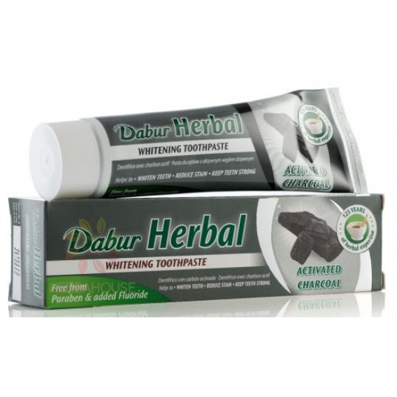 Obrázok pre Dabur Herbal Pastă de dinți cu cărbune activ (100ml)