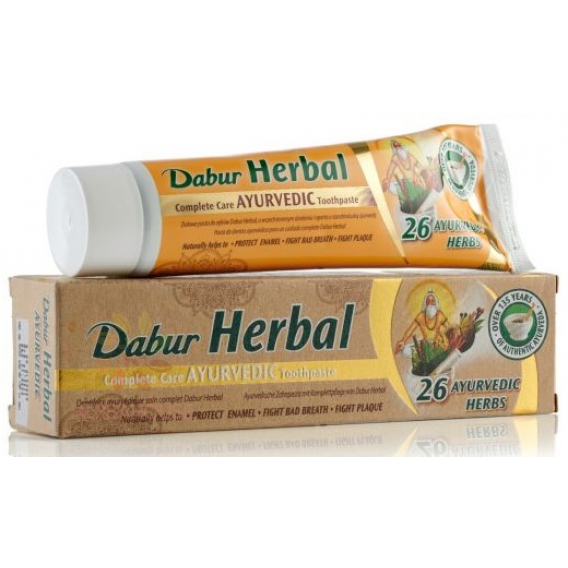 Obrázok pre Dabur Pastă de dinți pe bază de plante din 26 de plante ayurvedice (100ml)