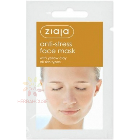 Obrázok pre Ziaja Mască facială antistres cu argilă galbenă (7ml)