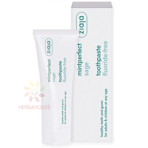 Obrázok pre Ziaja Mintperfect pasta de dinti cu salvie fara fluor (75ml)