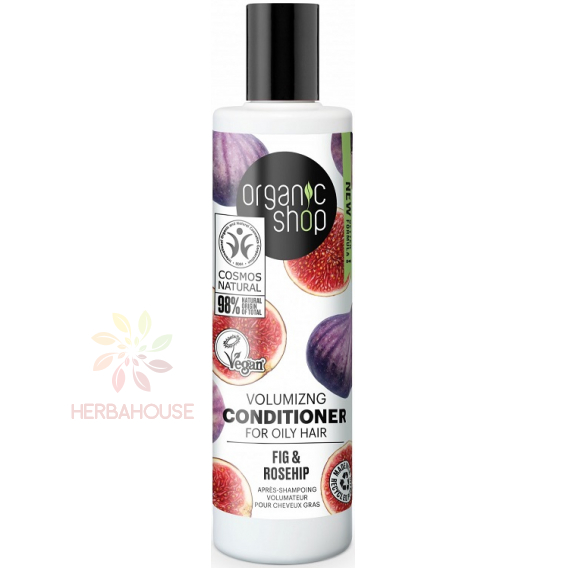 Obrázok pre Organic Shop Balsam de volum pentru păr gras Figa și arrowroot (280ml)
