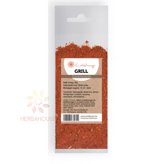 Obrázok pre Lakshmy Grill mix de condimente pentru grătar (40g)