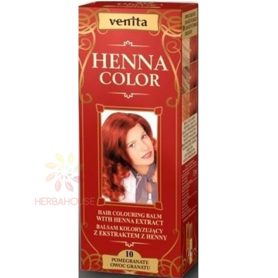Obrázok pre Venita  Henna Color Culoare naturală de păr 10 - roșu granat (75ml)