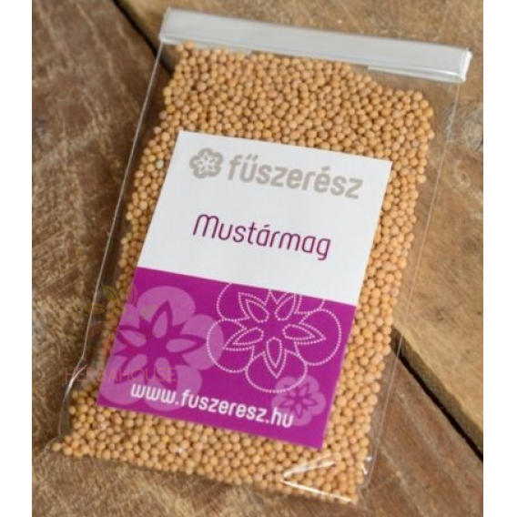 Obrázok pre Fűszerész Semințe de muștar galben întregi (30g)