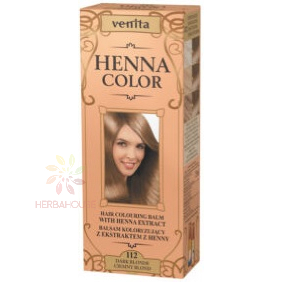 Obrázok pre Venita Henna Color Culoare naturală de păr 112 - blond închis (75ml)