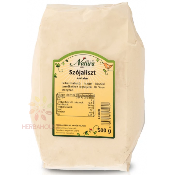 Obrázok pre Dénes Natura Făină de soia degresată (500g)