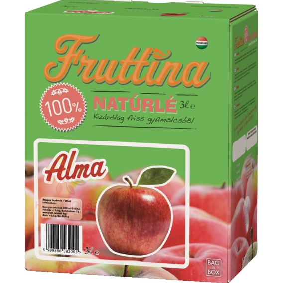 Obrázok pre Fruttina 100% suc de fructe mere (3000ml)