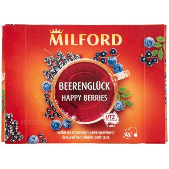 Obrázok pre Milford Ceai de fructe cu fructe de padure (40buc)
