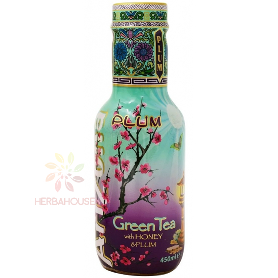 Obrázok pre Arizona Băutură necarbogazoasă ceai verde cu aromă de prune și miere (450ml)