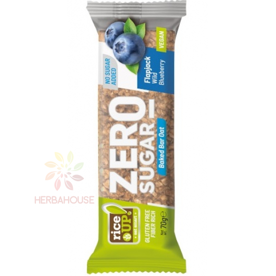 Obrázok pre Rice Up Baton de ovaz cu afine fara gluten fara zahar adaugat (70g)