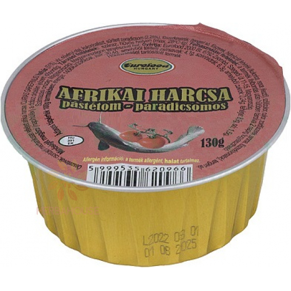 Obrázok pre Eurofood Pate din somn african cu rosii (130g)