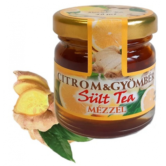 Obrázok pre Mecsek Ceai prăjit lămâie-ghimbir cu miere (40ml)