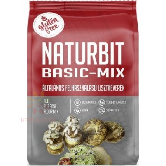 Obrázok pre Naturbit Basic Mix Amestec de făină fără gluten pentru coacere (750g)