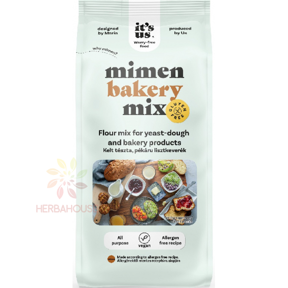 Obrázok pre Naturbit It´s us Mimen Bakery mix Amestec de făină fără gluten pentru aluat (500g)